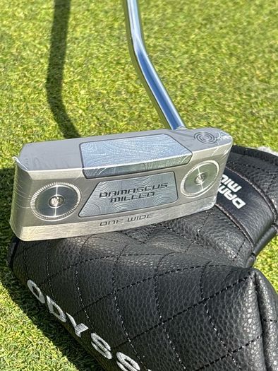 Odyssey Damascus Milled One Wide with Wrapping