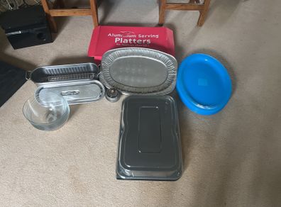 Catering Canteen supplies - platters sandwich trays