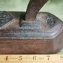 Antique Heavy 1800's B-H Goose Cast Iron Victorian Sad Iron Image 8