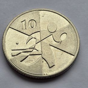 Gibraltar Coin 10 pence Island Games