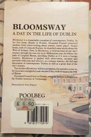 Bloomsway: A Day In The Life Of Dublin by Desmond Fennell
