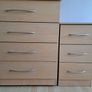 drawers plus matching bedside locker Image 3
