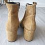 Selected Femme Leather Ankle Boots Size Uk 7 ( Eu 40) Image 4