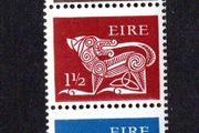 1971 Ireland Multivalue Rolls (se-tenarnd) Perf 14 X 14 1/2 Gerl Definitive Stamps Mint Never Hinged (MNH)