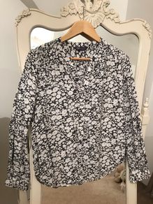 Flower Print Blouse size 10