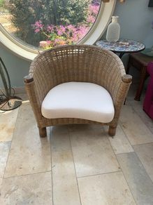 wicker chair