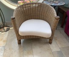 wicker chair
