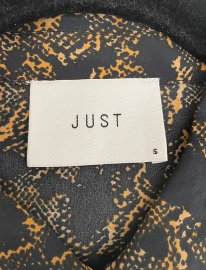 Just Female Snake Print Blouse - Size S
