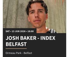 1x Josh Baker Ormeau Park Belfast