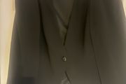 So Fabolous ! black waist coat with cape 2 in 1 size UK18/20 EU46/48 Perfect condition Postage included