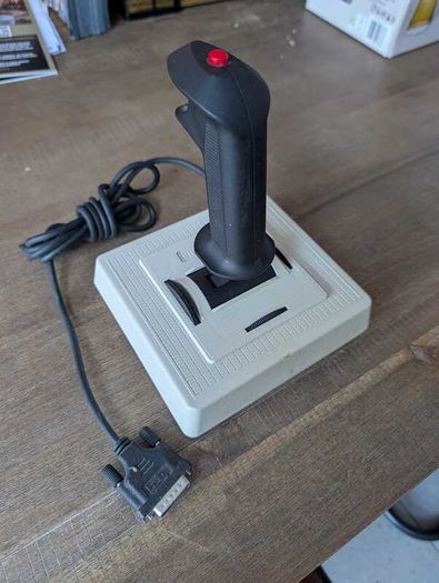 Flightstick - Retro PC flight simulator joystick from CH Products - #426