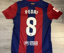 FC Barcelona Barca Home Jersey - Pedri #8 (Nike, Spotify sponsor)