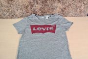 Levis logo grey t shirt Size XS mens womens boys girls unisex