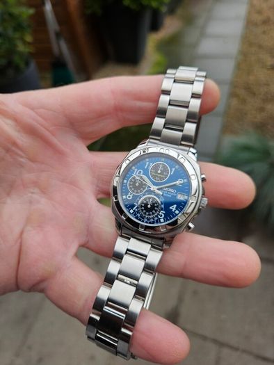 Watch Seiko Chronograph.