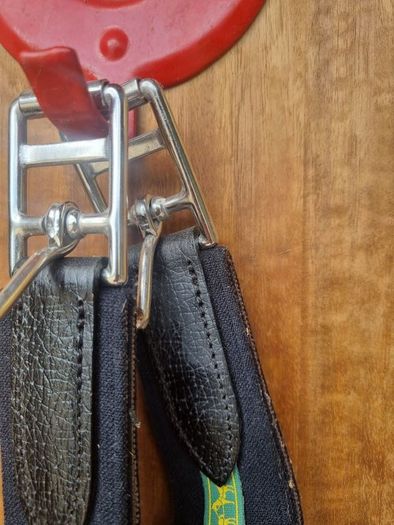 Devoucoux Allure girth with snap hook 125cm -50inch black