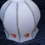 Pretty Vintage Milk Glass Lampshade Image 2