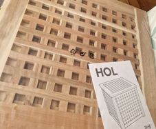 Ikea Hol Side Tables x 2