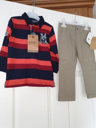 Mayoral Boys top & trousers Age 2 BNWT