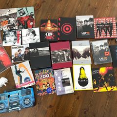 U2 CDs and DVDs for sale as one lot
