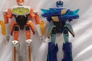 Rare Transformers Animated Jetfire and Jetstorm