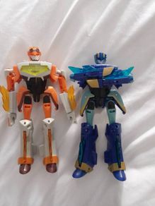 Rare Transformers Animated Jetfire and Jetstorm