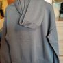 Size M (12-14) grey hoodie Image 2
