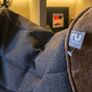 Bean bag and matching foot rest Image 3