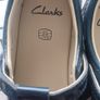 Clarks girls navy shoes BNWT size 12G Image 2