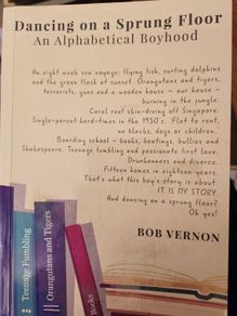 Dancing On A Sprung Floor. An Alphabetical Boyhood. Large Volume Paperback In Good Condition.