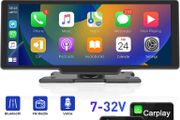 New 10.26'' HD Car DVR Rear Camera Connection Voice Control Wifi Android Auto &amp; Carplay Video Recorder Dashboard BT FM Car Mirror