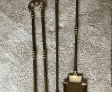 Brass Companion Fireside set