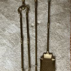 Brass Companion Fireside set