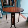 antique drop leaf coffee table Image 6