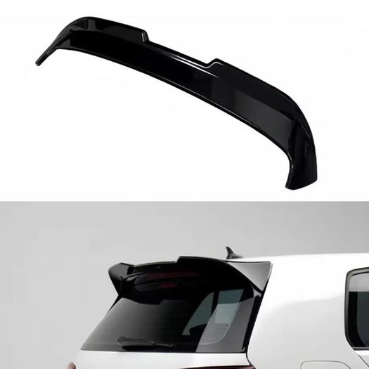Glossy Black Rear Roof Spoiler Wing 2 Gen Oettinger Style For VW Golf 7 7.5 MK7 7.5 R GTI GTD R-LINE E-GOLF 2012 2020 Bodykits
