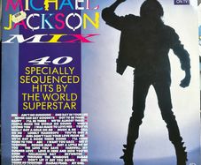 Michael Jackson original 1987 release double gatefold the Michael Jackson mix double vinyl in vg condition