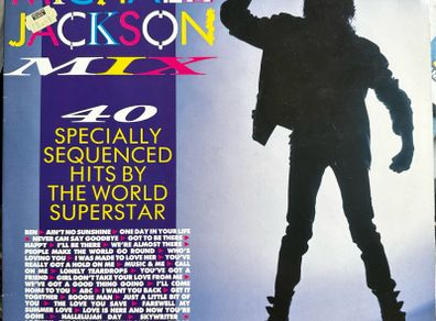 Michael Jackson original 1987 release double gatefold the Michael Jackson mix double vinyl in vg condition