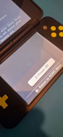 New 2DS XL Black & Lime (Modded)