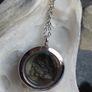 Gemstone jewellery, Floating pendant, Moldavite, Jewellery, Gift Image 6