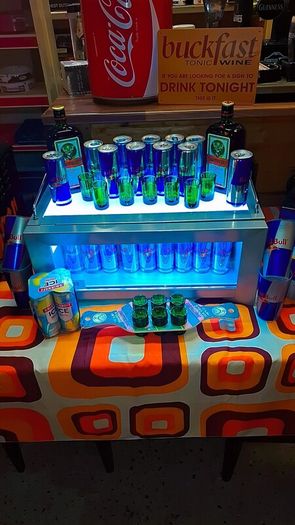 Red Bull vestafrost countertop cooler