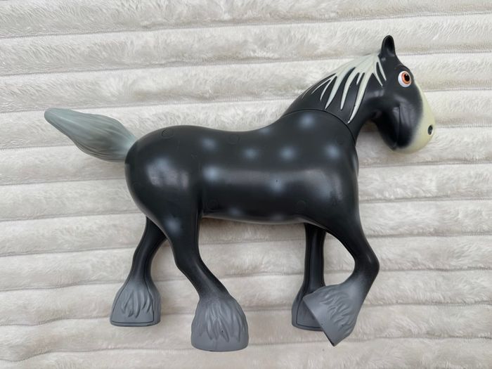 Wissper 109358375 Grass World Play Set Grey ONLY Horse Simba USed Dity PLease see pictures