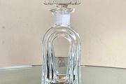Vintage Italian Lead Crystal Decanter Bottle, Cristalli Puthod