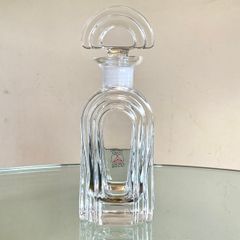 Vintage Italian Lead Crystal Decanter Bottle, Cristalli Puthod