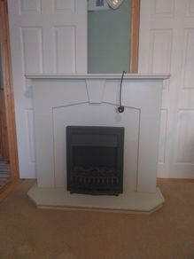 electric fireplace