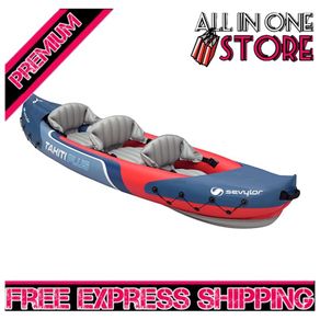Kayak, Inflatable Canoe for 2/3 persons, Inflatable Boat, Paddle Boat with Robust PVC Outer Shell (FREE SHIPPING)