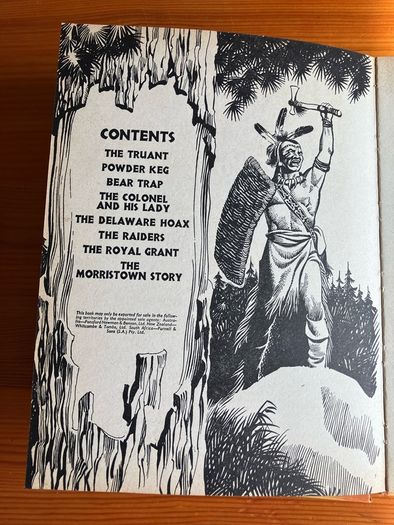 Vintage annual: 'Hawkeye And The Last of the Mohicans'