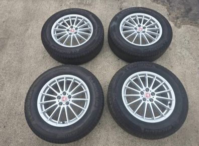 Genuine Jaguar 18" Alloy Wheels & Michelin Latitude Tour HP Tyres (235/65/R18)