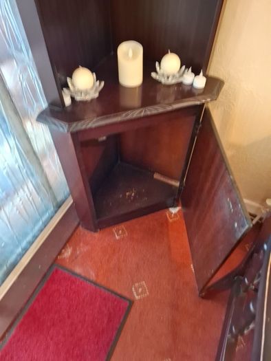Mahogany Style Corner Unit