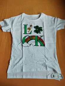 Girls Saints Patrick T Shirt...Brand New