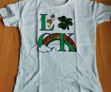 Girls Saints Patrick T Shirt...Brand New
