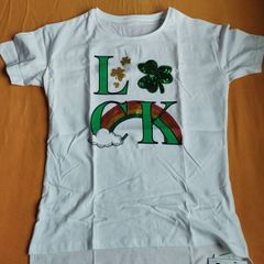 Girls Saints Patrick T Shirt...Brand New